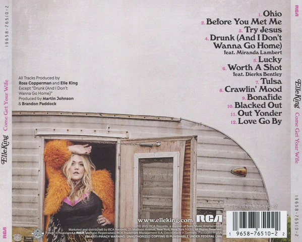 CD Elle King – Come Get Your Wife - Image 2