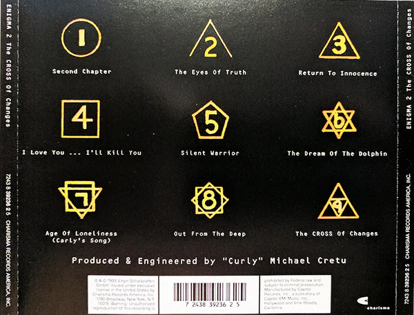 CD Enigma ‎– The Cross Of Changes - Image 2