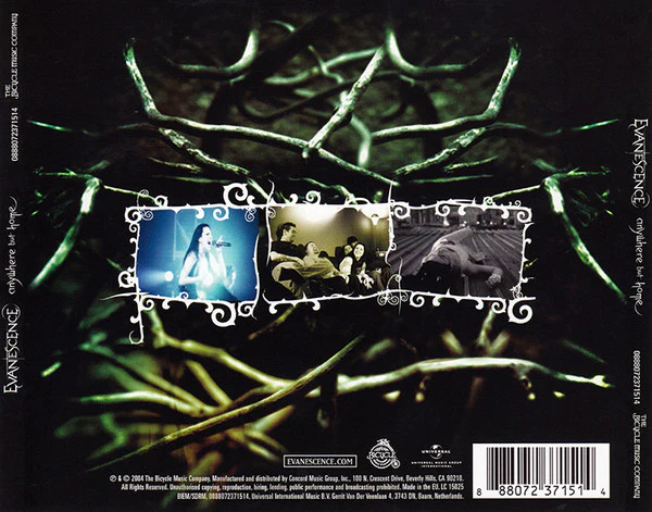 CD Evanescence – Anywhere But Home - Image 2