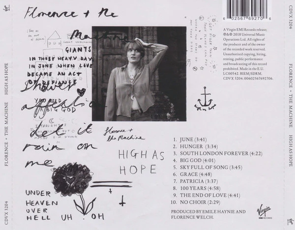 CD Florence + The Machine – High As Hope - Image 2