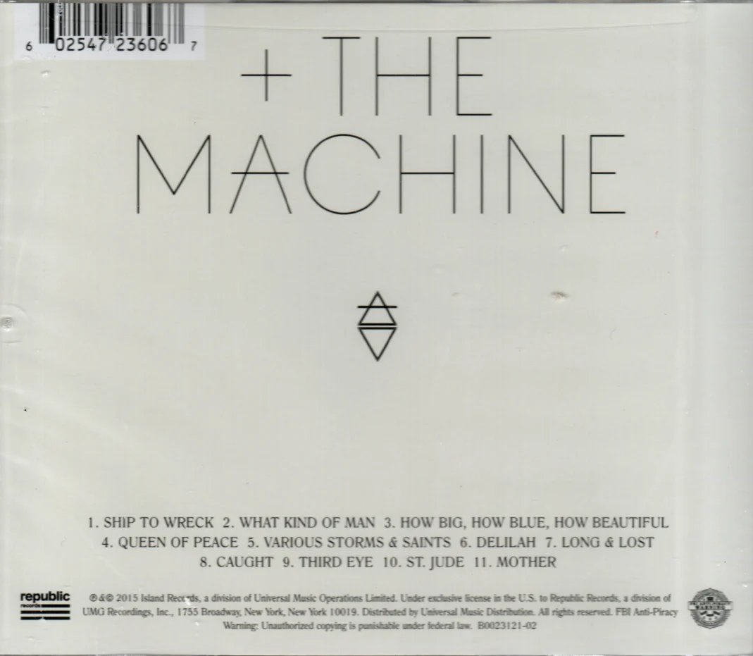 CD Florence + The Machine ‎– How Big, How Blue, How Beautiful - Image 2