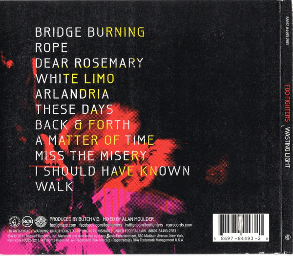 CD Foo Fighters – Wasting Light - Image 2