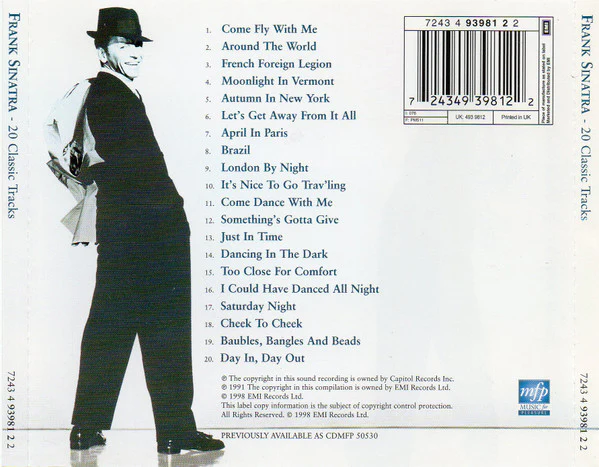 CD Frank Sinatra - 20 Classic Tracks - Image 2