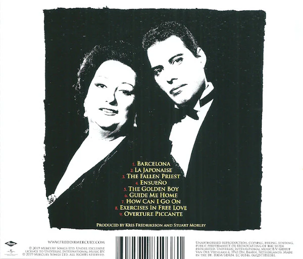 CD Freddie Mercury & Montserrat Caballé – Barcelona - Image 2