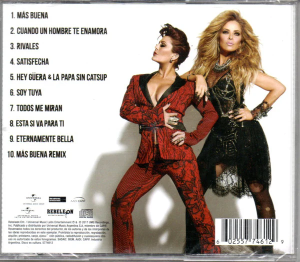 CD Gloria Trevi, Alejandra Guzmán – Versus - Image 2