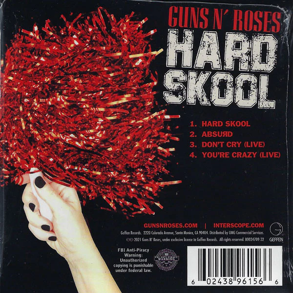 CD Guns N' Roses – Hard Skool - Image 2
