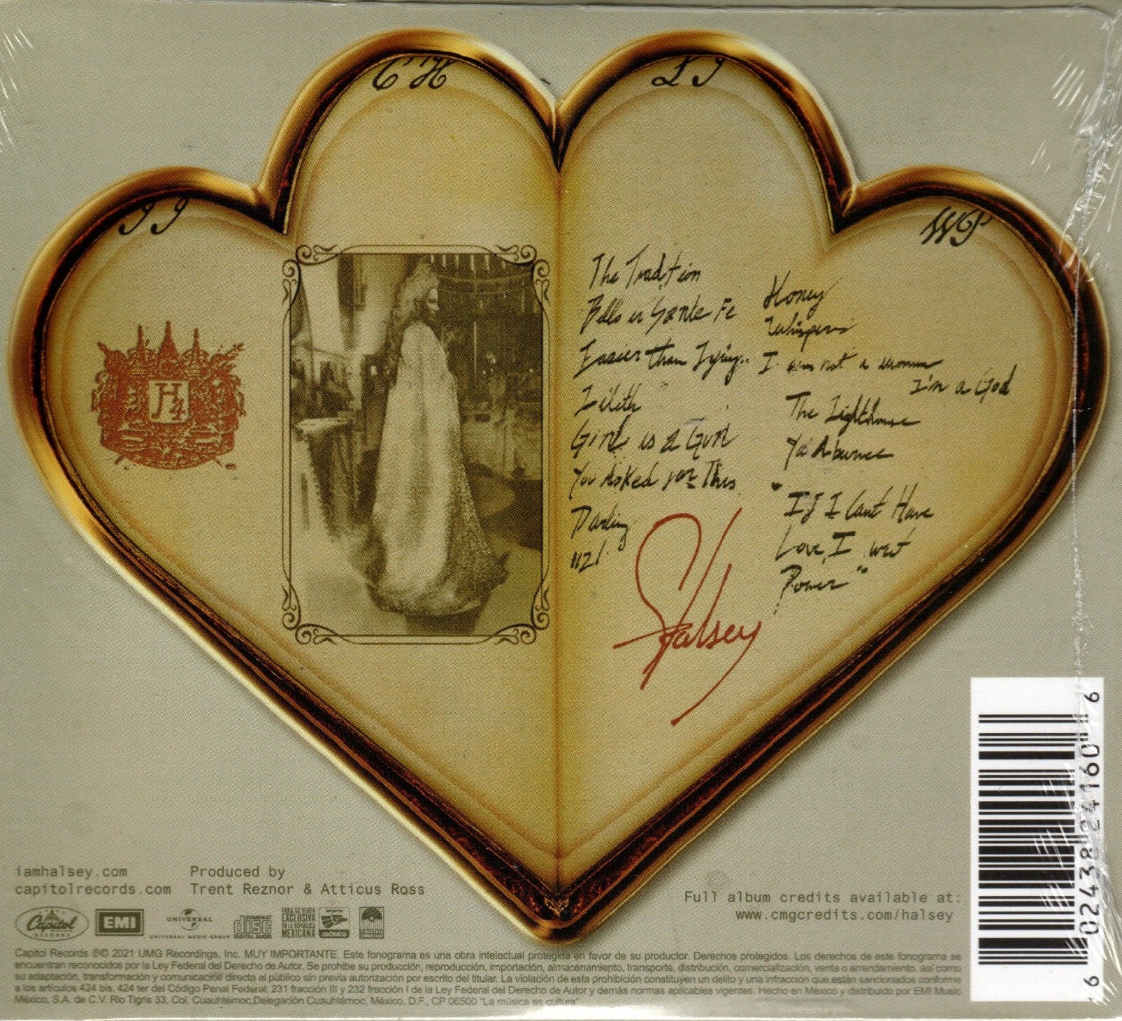 CD Halsey – If I Can't Have Love, I Want Power - Image 2