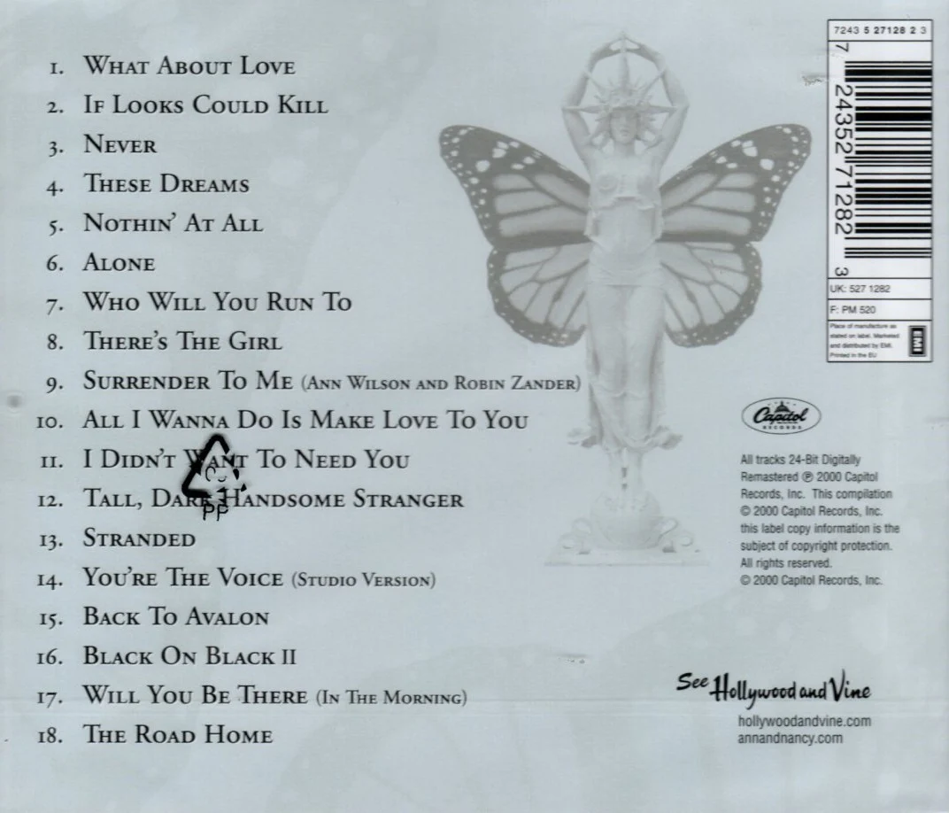 CD Heart – Greatest Hits - Image 2