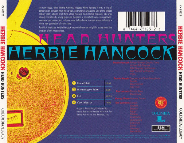 CD Herbie Hancock - Head Hunters - Image 2