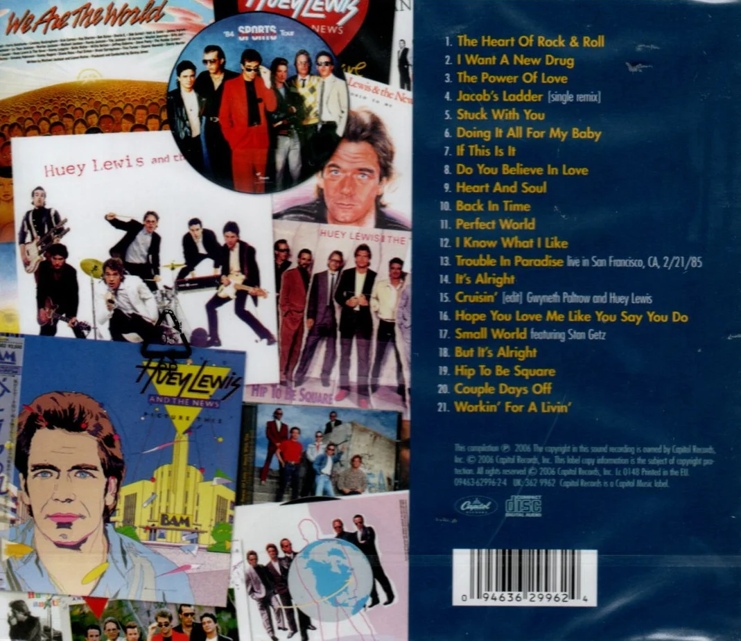 CD Huey Lewis & The News – Greatest Hits - Image 2