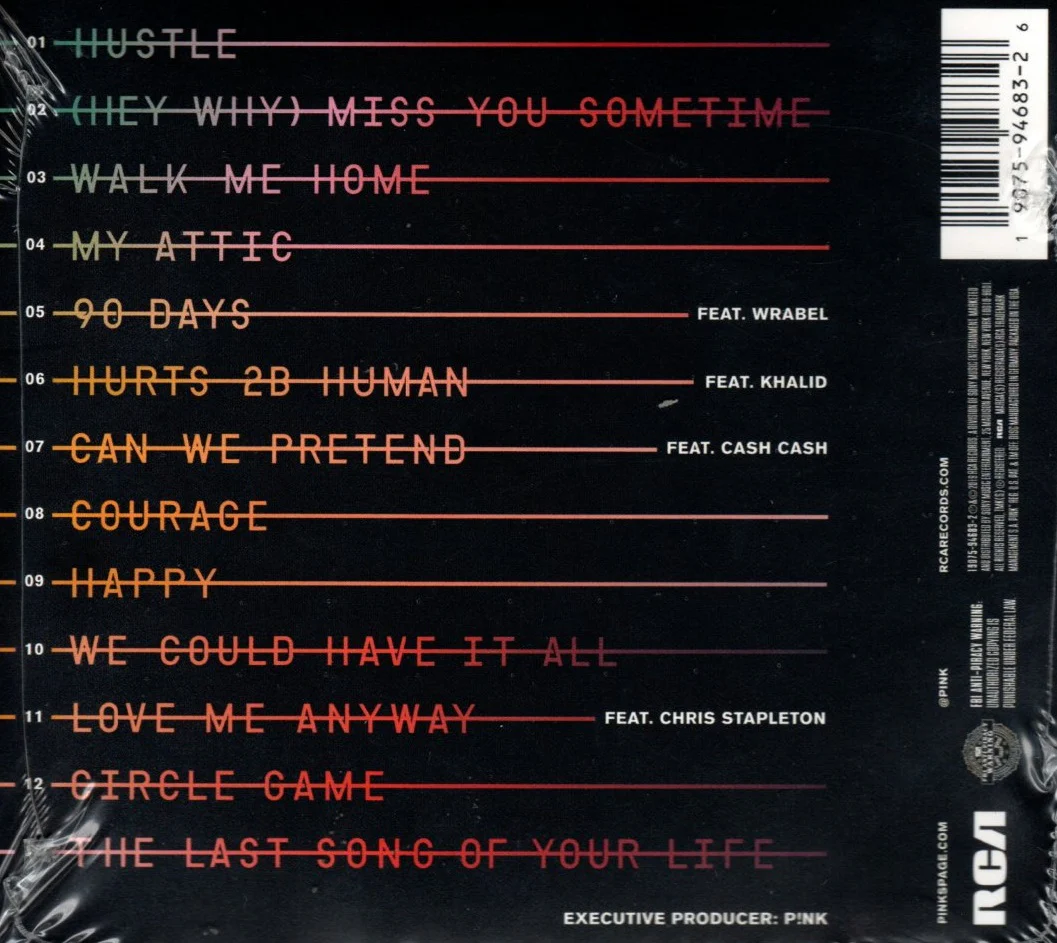CD P!nk - Hurts 2B Human - Image 2