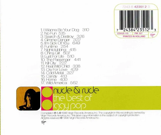 CD Iggy Pop – Nude & Rude: The Best Of Iggy Pop - Image 2
