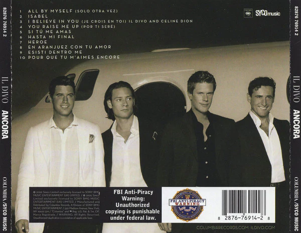 CD IL Divo ‎– Ancora - Image 2