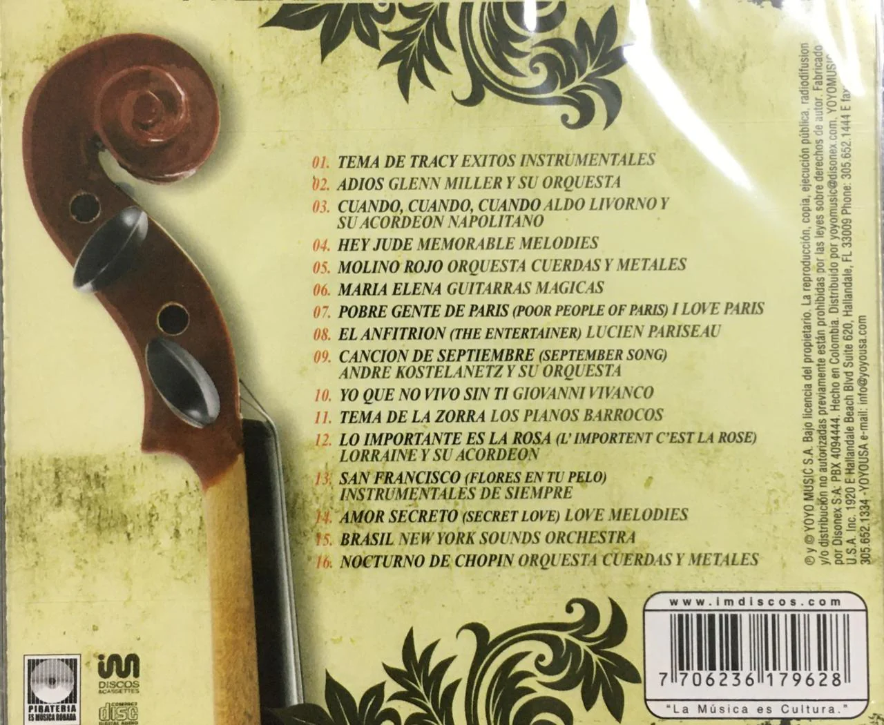 CD Instrumentales Del Siglo XX II - Yoyo Music - Image 2