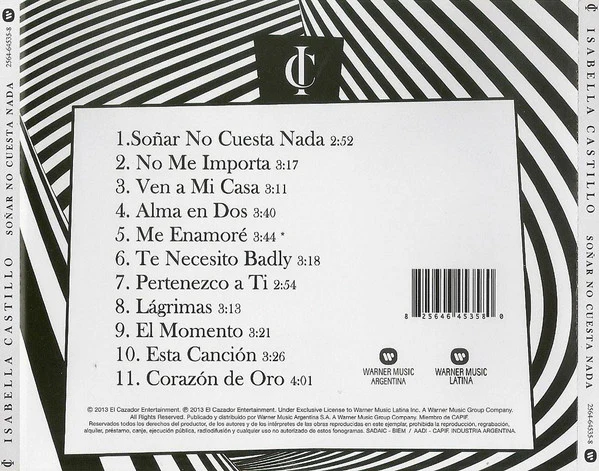 CD Isabella Castillo – Soñar No Cuesta Nada - Image 2