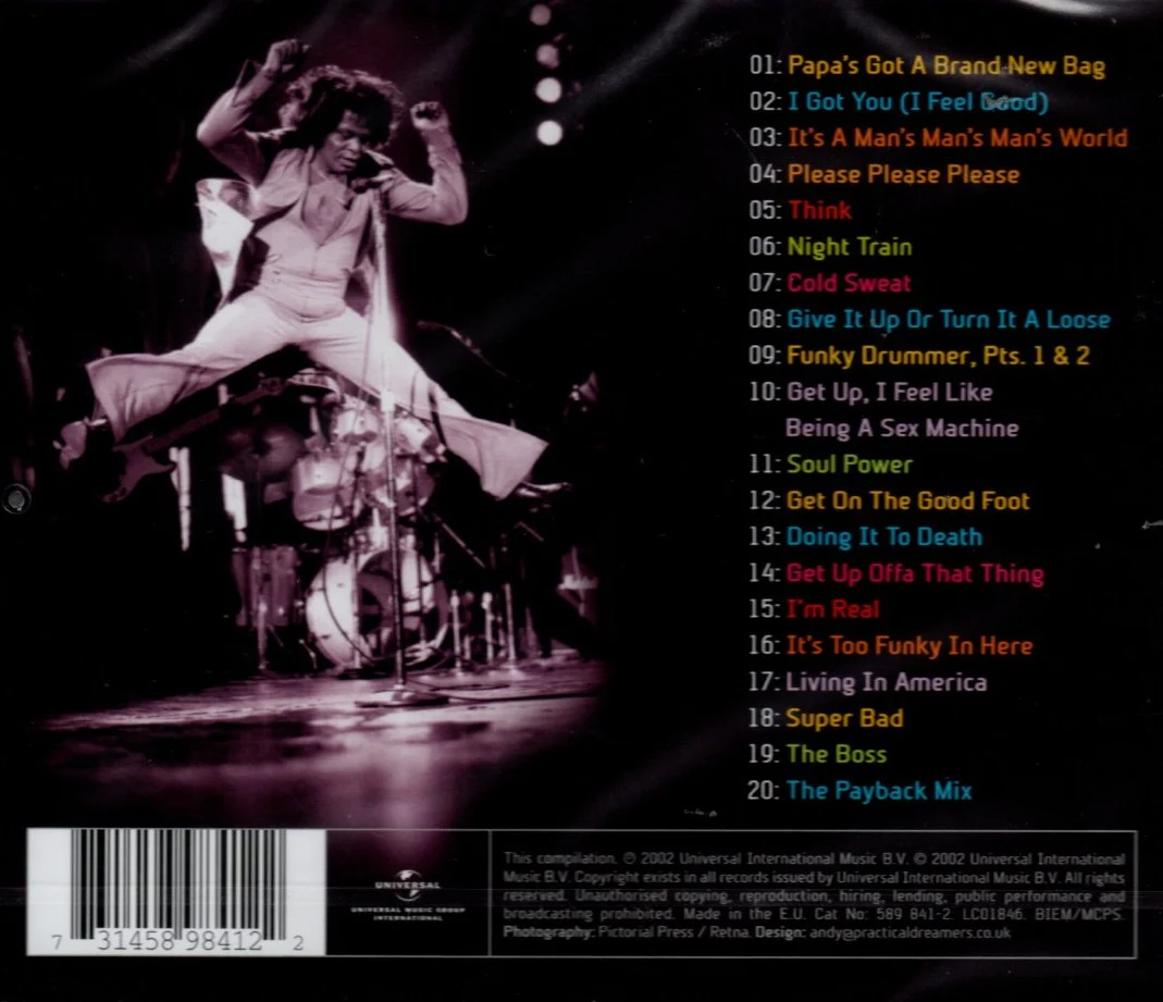 CD James Brown – The Godfather (The Very Best Of ...) - Image 2