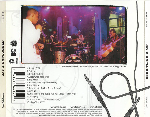 CD Jay-Z ‎– Unplugged - Image 2
