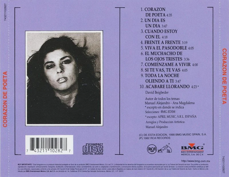 CD Jeanette – Corazón De Poeta - Image 2