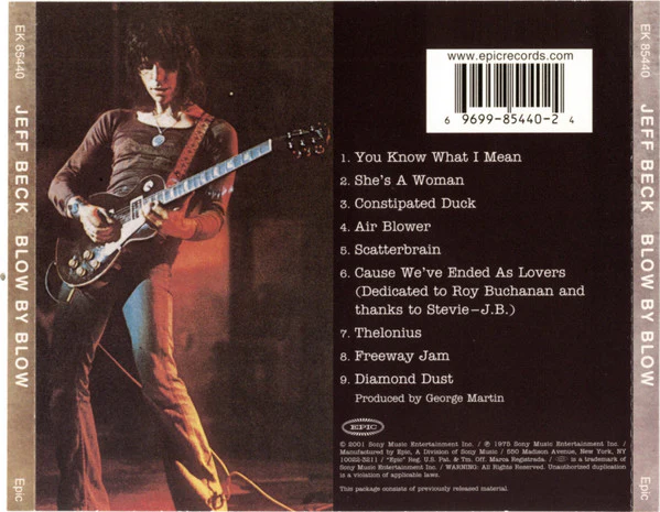 CD Jeff Beck – Blow By Blow - Image 2