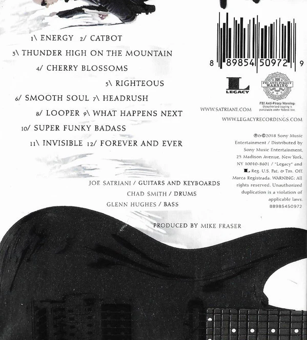 CD Joe Satriani – What Happens Next - Image 2