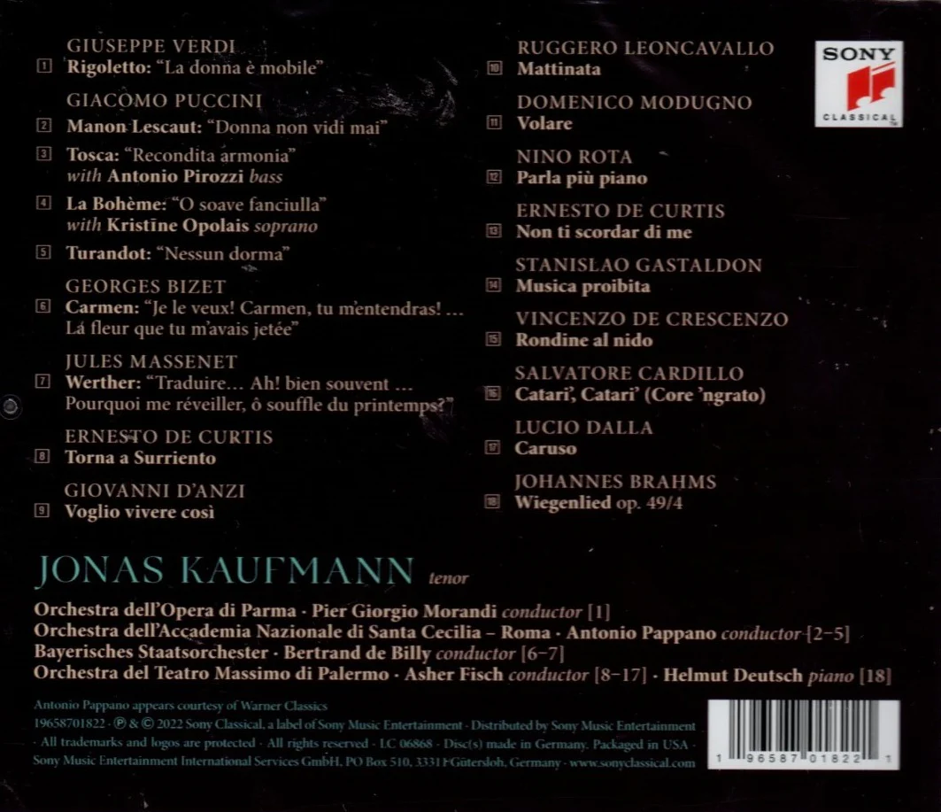 CD Jonas Kaufmann – Nessun - Image 2