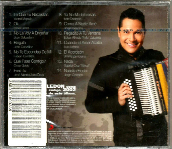 CD Jorge Celedón & Jimmy Zambrano – Lo Que Tú Necesitas - Image 2