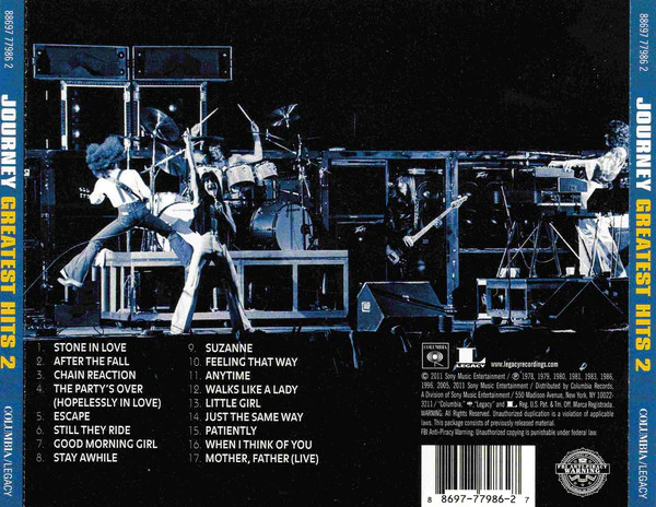 CD Journey – Greatest Hits 2 - Image 2