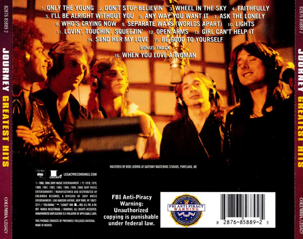 CD Journey – Greatest Hits - Image 2