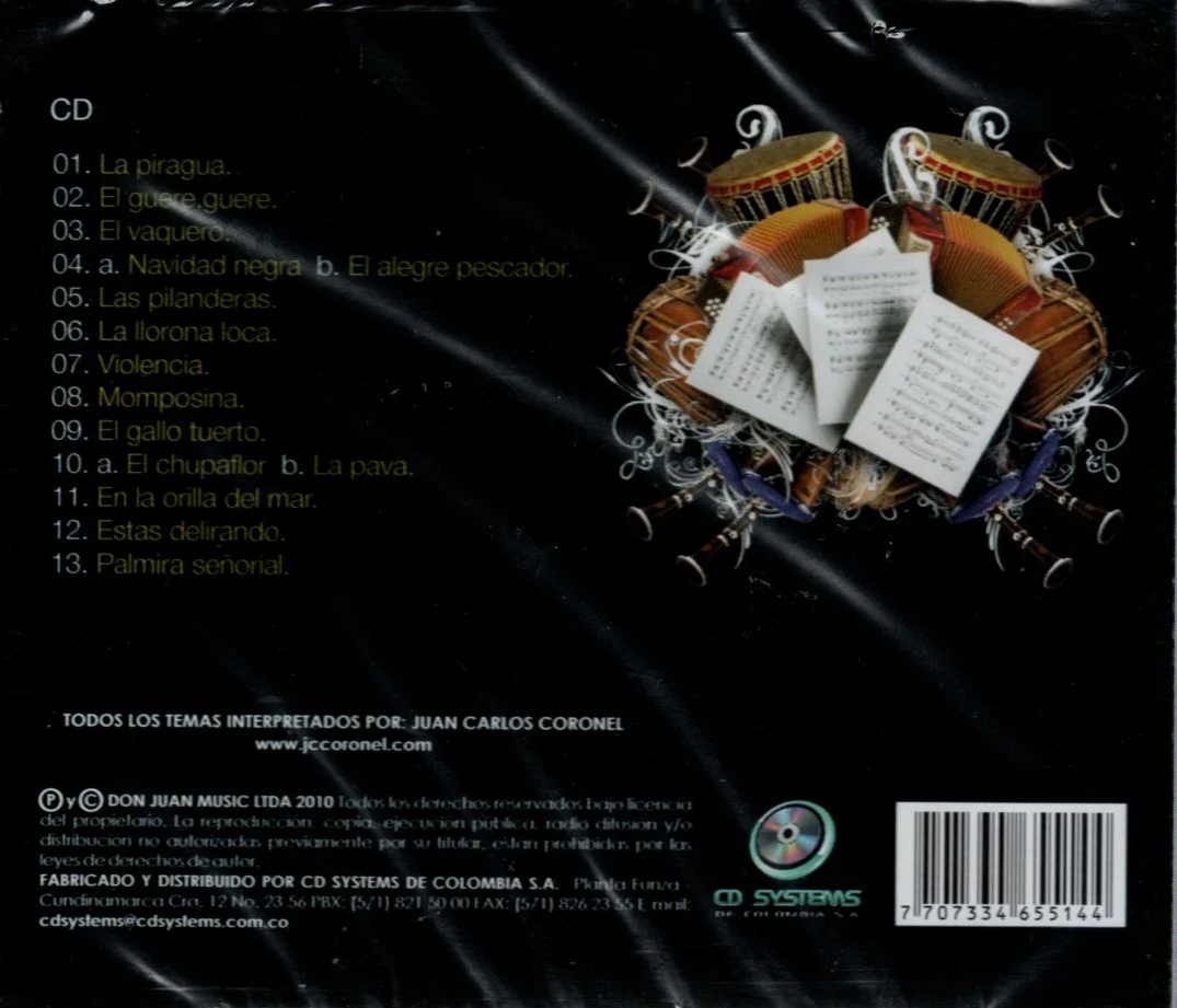 CD Juan Carlos Coronel - Tesoros - Image 2