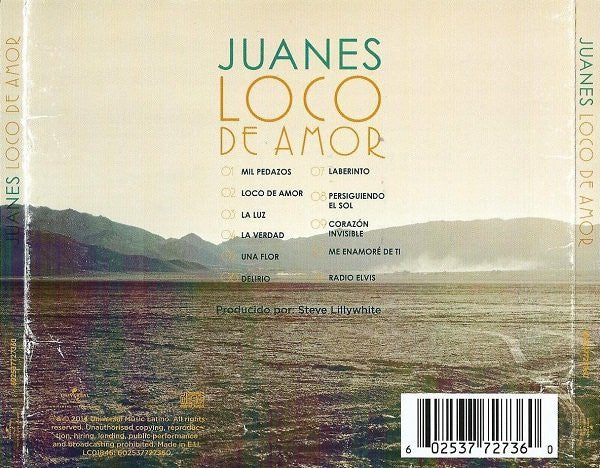 CD Juanes – Loco De Amor - Image 2