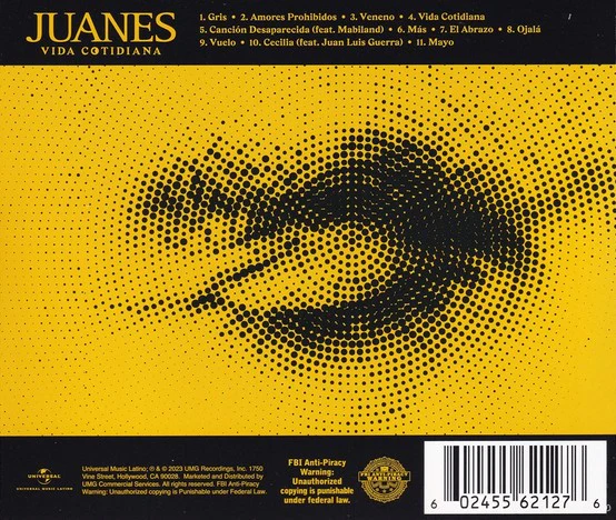 CD Juanes – Vida Cotidiana - Image 2