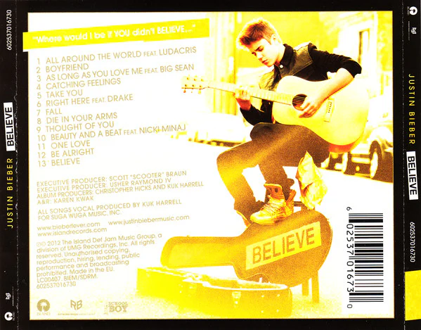 CD Justin Bieber – Believe - Image 2