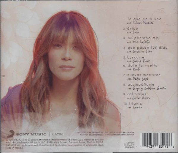 CD Kany García - Mesa Para Dos - Image 2