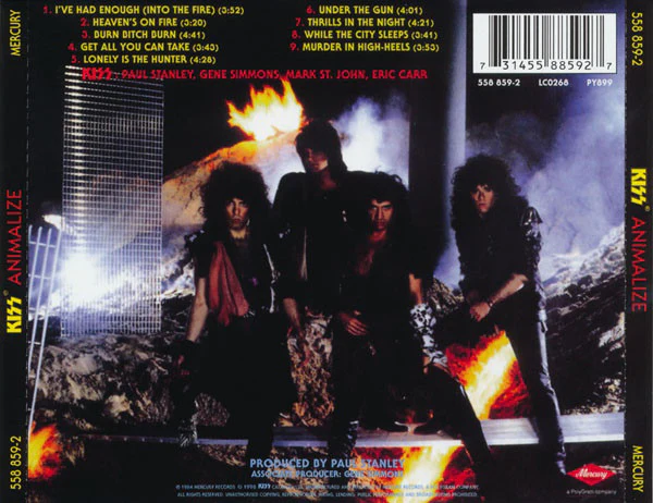 CD Kiss – Animalize - Image 2