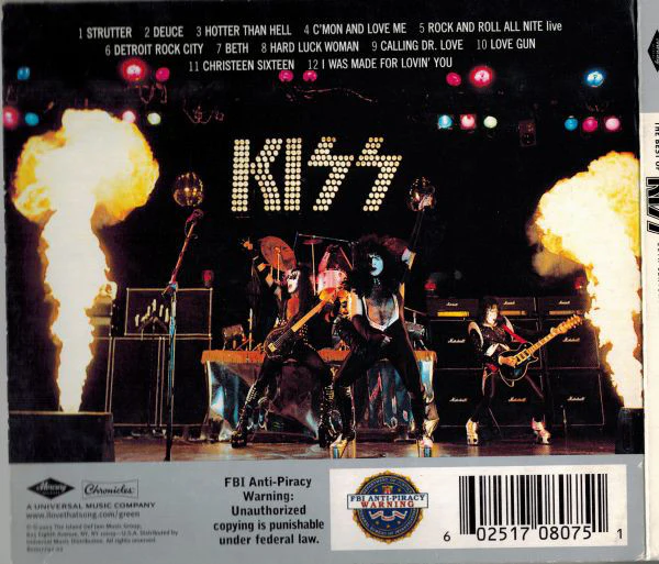 CD Kiss – The Best Of Kiss - Image 2