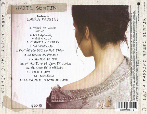 CD Laura Pausini - Hazte Sentir - Image 2