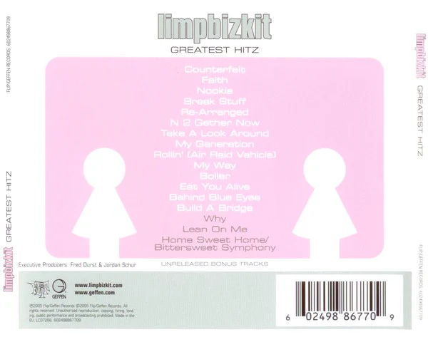 CD Limpbizkit – Greatest Hitz - Image 2