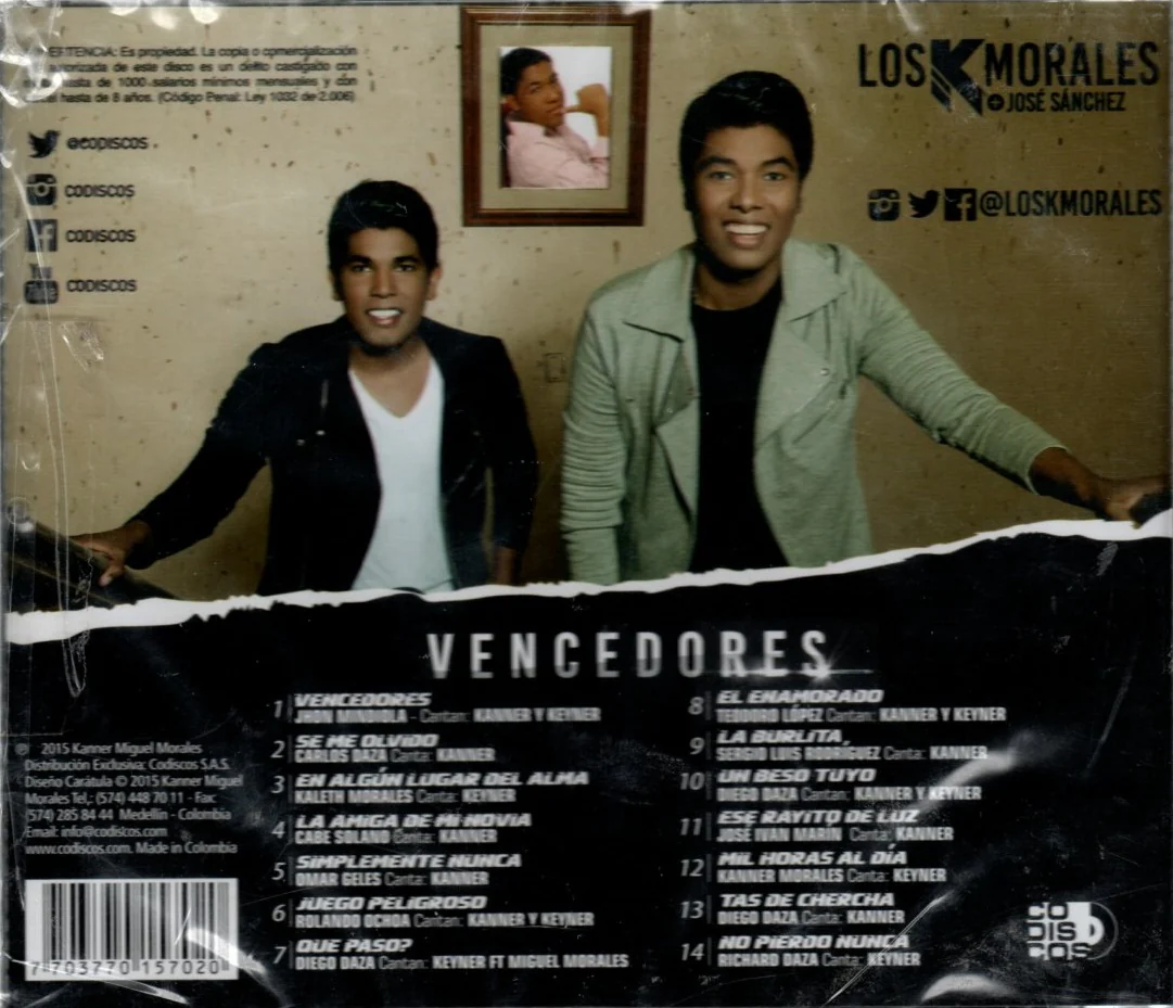 CD Los K Morales - Vencedores - Image 2