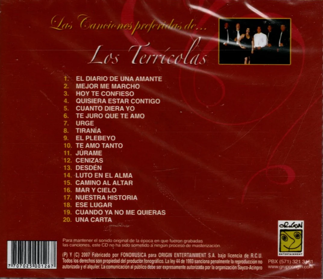 CD Los Terrícolas - Las Canciones Favoritas de - Image 2