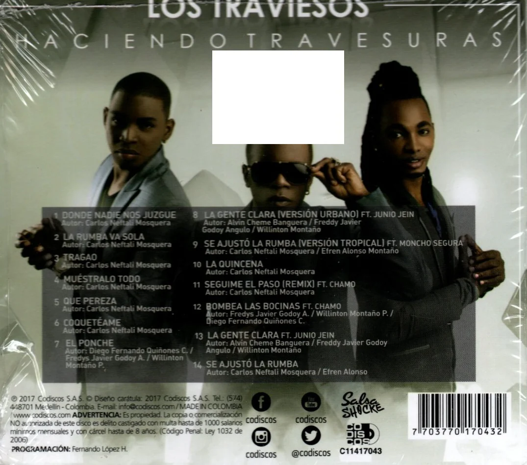 CD Los Traviesos - Haciendo Travesuras - Image 2