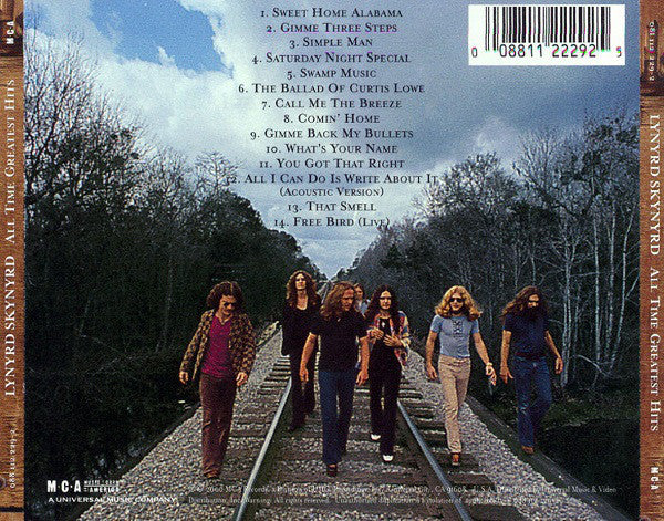 CD Lynyrd Skynyrd ‎– All Time Greatest Hits - Image 2