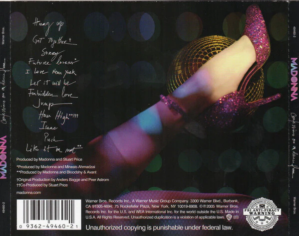 CD Madonna - Cibfessions On A Dance Floor - Image 2