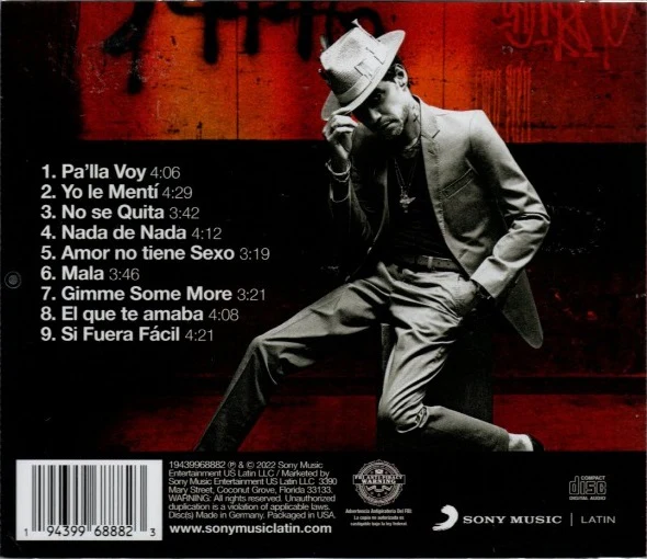 CD Marc Anthony – Pa'lla Voyr - Image 2