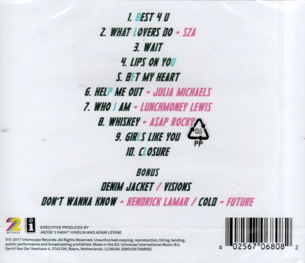 CD Maroon 5 – Red Pill Blues - Image 2