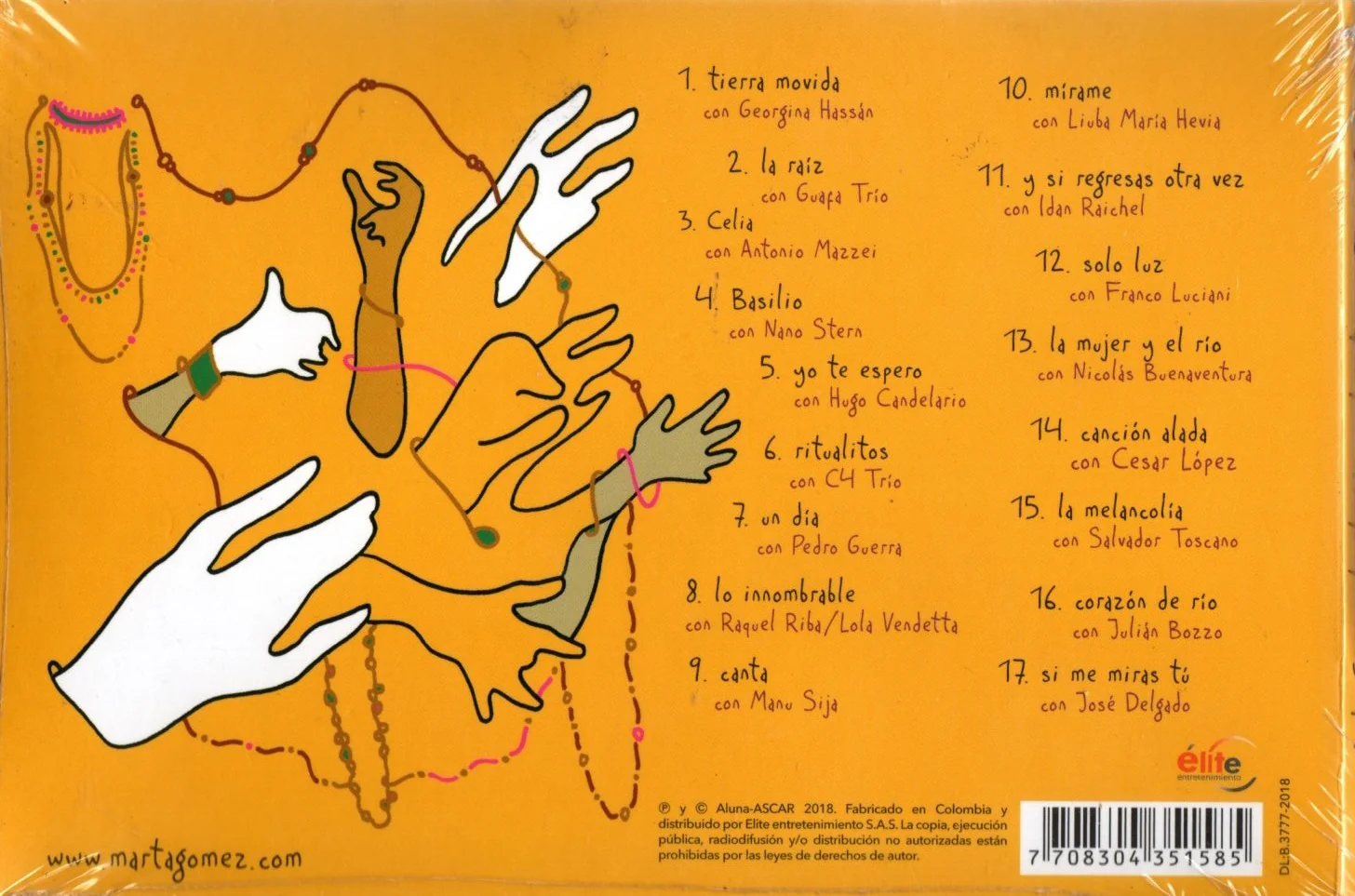 CD Marta Gómez - La Alegría Y El Canto - Image 2