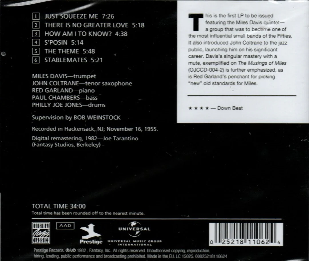 CD Miles Davis – Miles: The New Miles Davis Quintet - Image 2