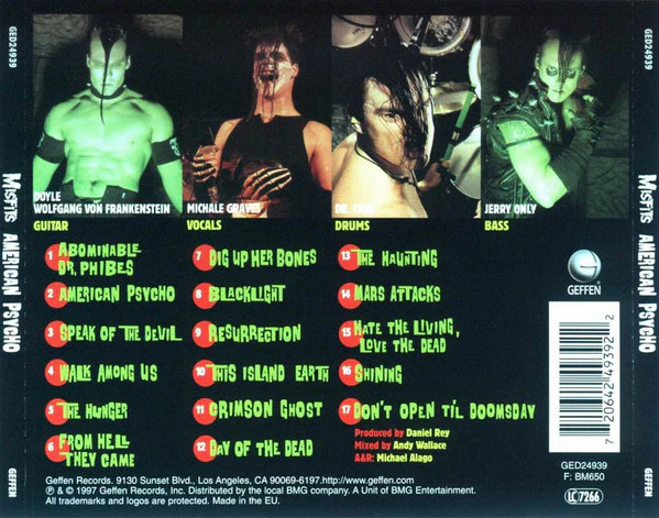 CD Misfits - American Psycho - Image 2