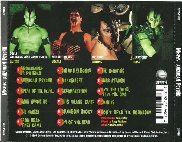 CD Misfits – American Psycho - Image 2