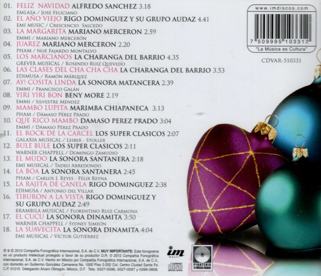 CD Navidad de Todos los Tiempos - Image 2