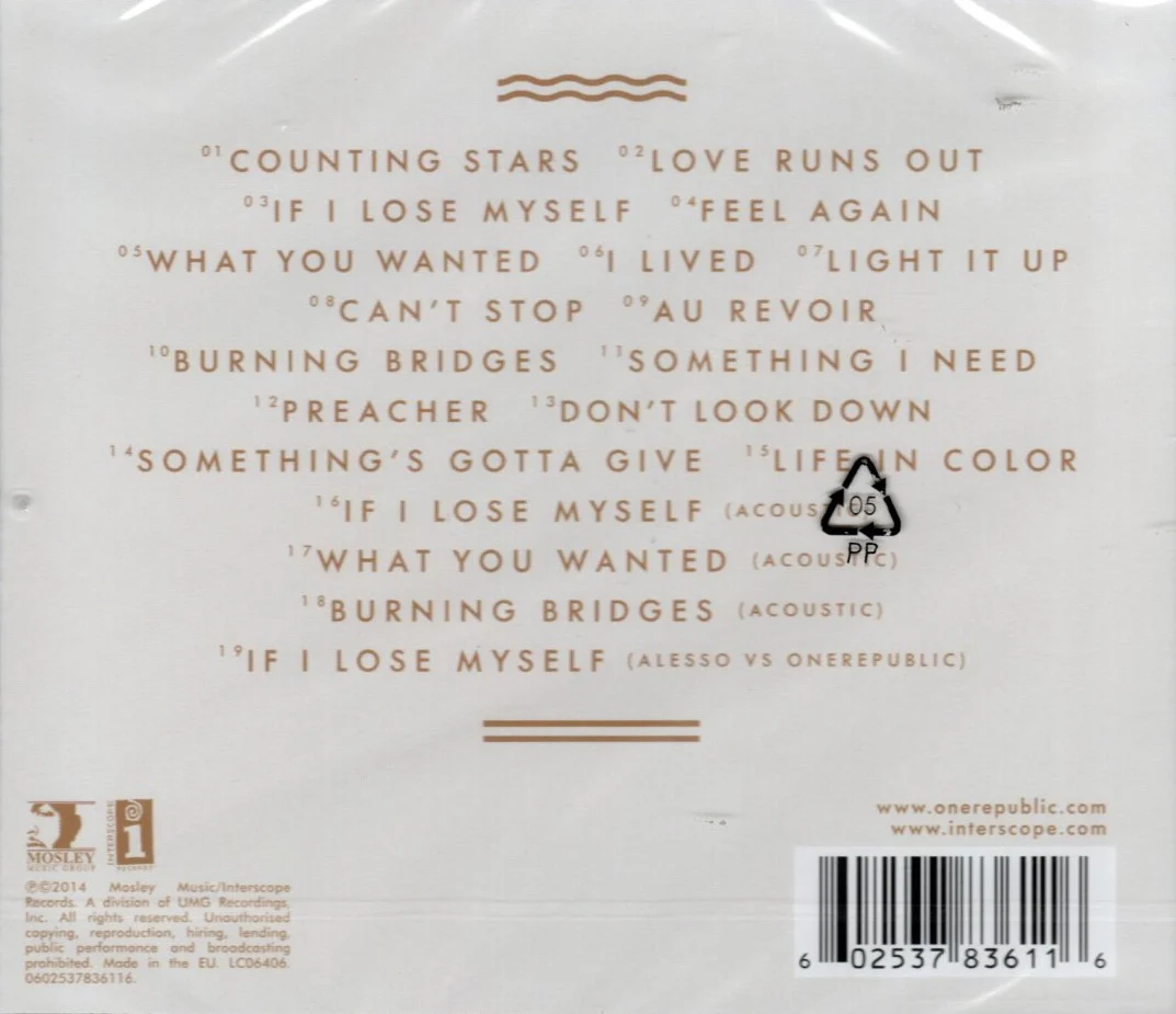 CD OneRepublic – Native - Image 2
